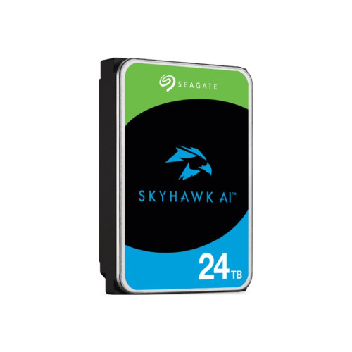 Seagate Seagate SkyHawk AI ST24000VE002 - hårddisk - 24 TB - SATA 6Gb/s