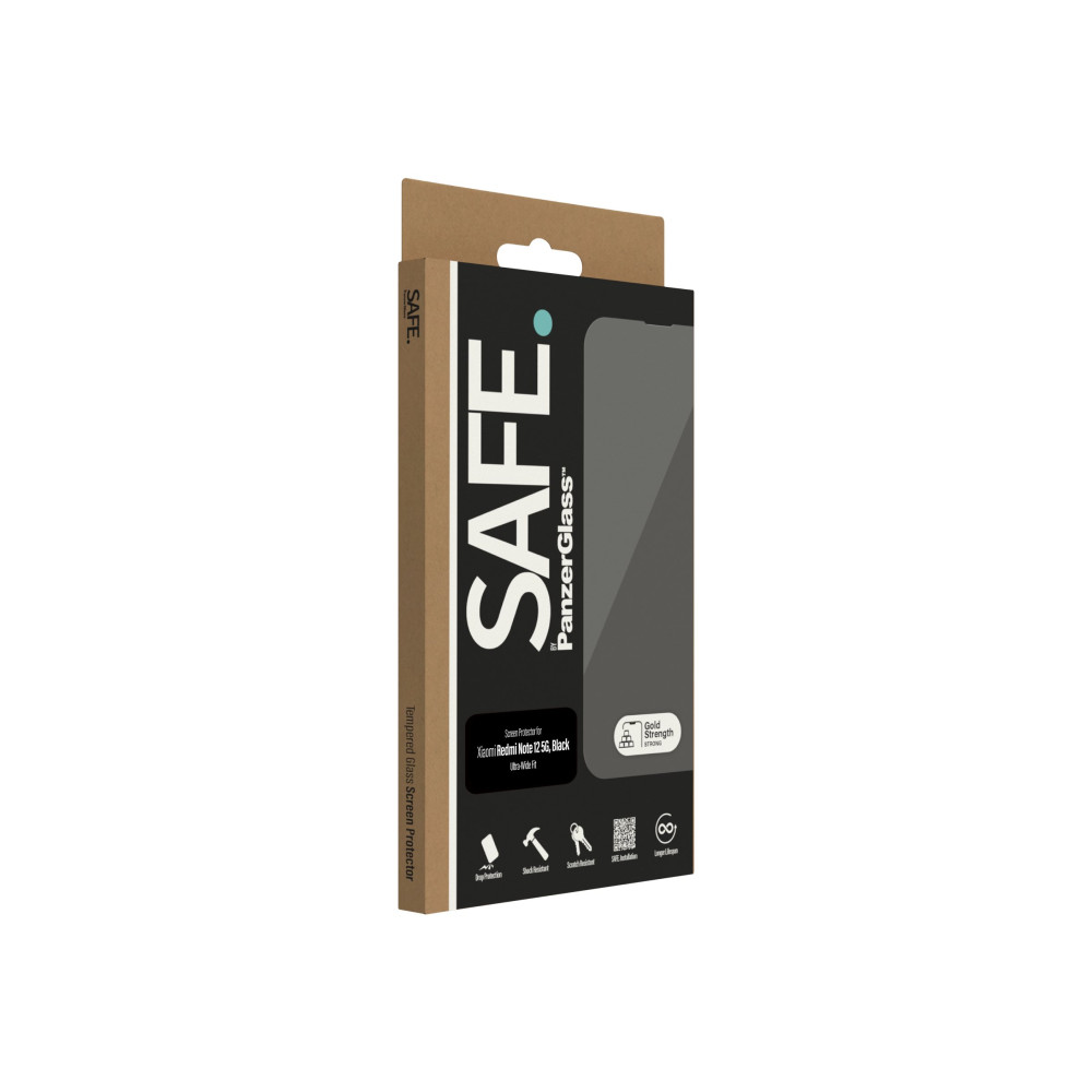 Produktbild för SAFE. by PanzerGlass - skärmskydd för mobiltelefon - ultrabred passning