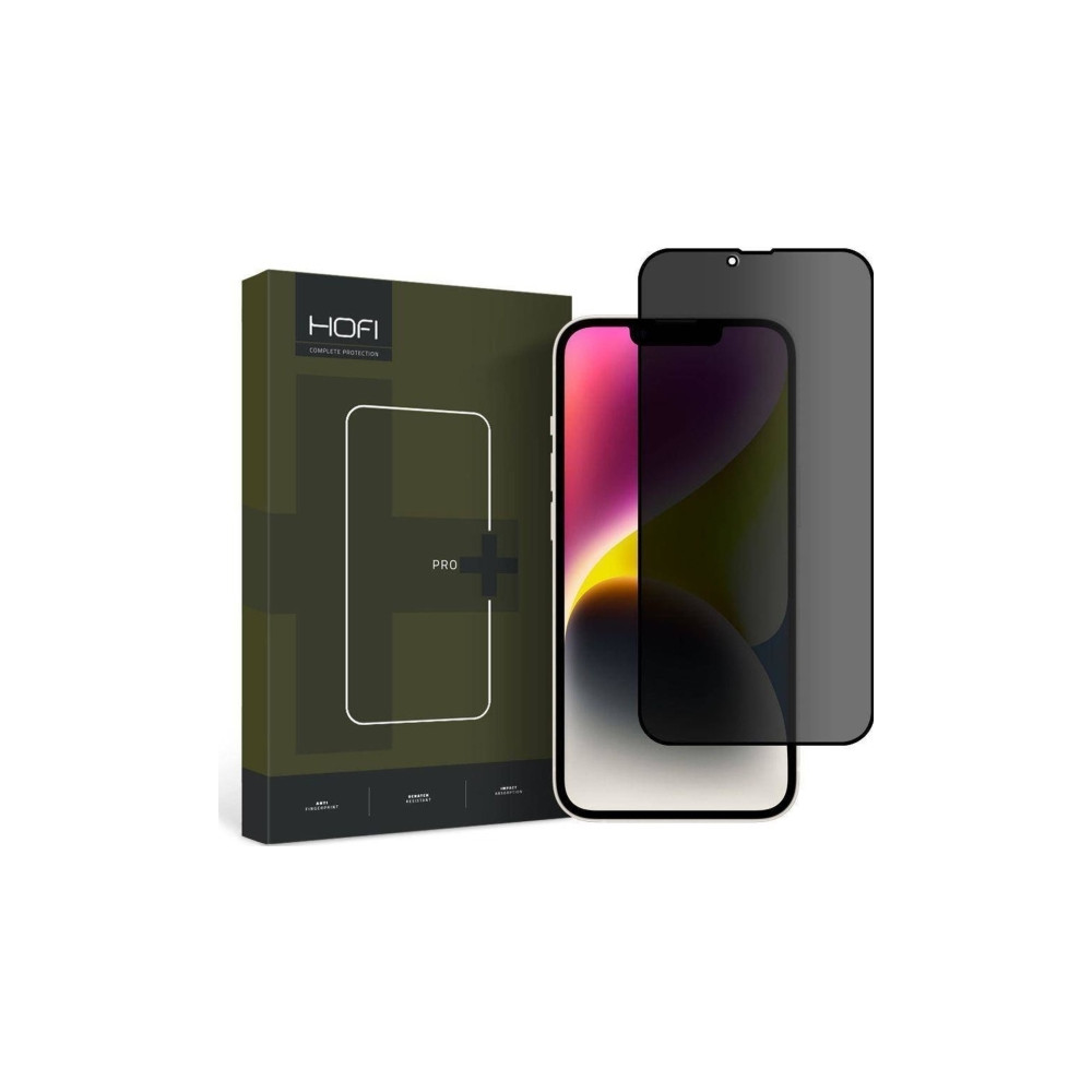 Produktbild för Hofi Anti Spy Glass Pro+ Privacy härdat glas till IPHONE 13...