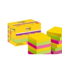 Produktbild för Post-it Super Sticky Notes Carnival Collection, 47,6 x 47,6 ...