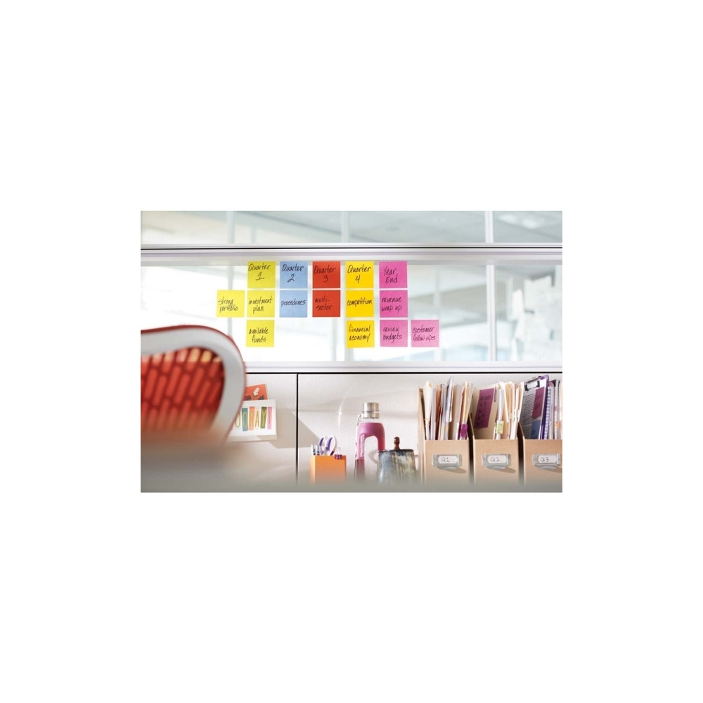 Produktbild för Post-it Super Sticky Notes Carnival Collection, 47,6 x 47,6 ...