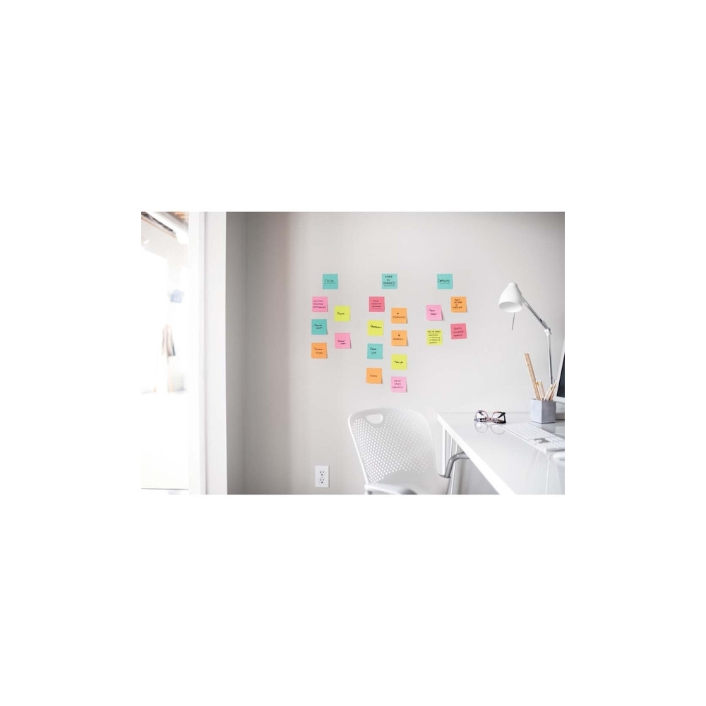 Produktbild för Post-it Super Sticky Notes Carnival Collection, 47,6 x 47,6 ...