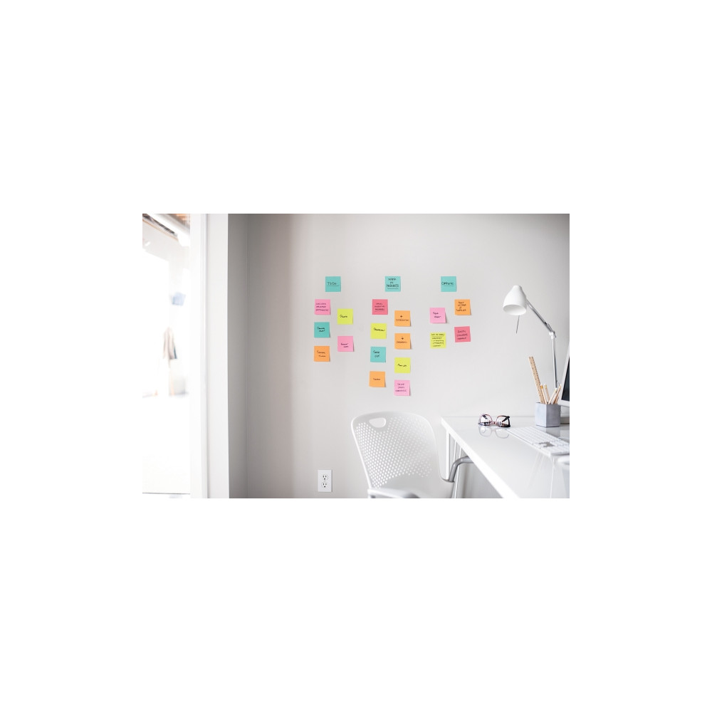 Produktbild för Post-it Super Sticky Notes Carnival Collection, 47,6 x 47,6 ...