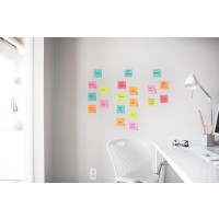 Produktbild för Post-it Super Sticky Notes Carnival Collection, 47,6 x 47,6 ...