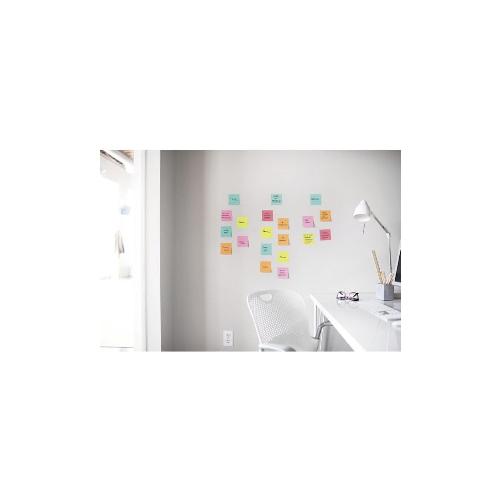 Produktbild för Post-it Super Sticky Notes Carnival Collection, 47,6 x 47,6 ...