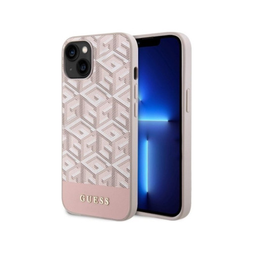 Guess Deklas GUESS GUHMP14SHGCFSEP hårt skal iPhone 14/15/13 6,1"...
