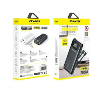 Produktbild för Powerbank Awei AWEI PowerBank P169K 20000mAh 22.5W svart, di...