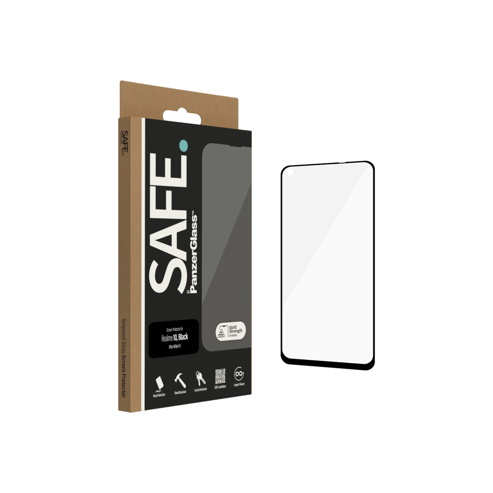 Produktbild för SAFE. by PanzerGlass - skärmskydd för mobiltelefon - ultrabred passning