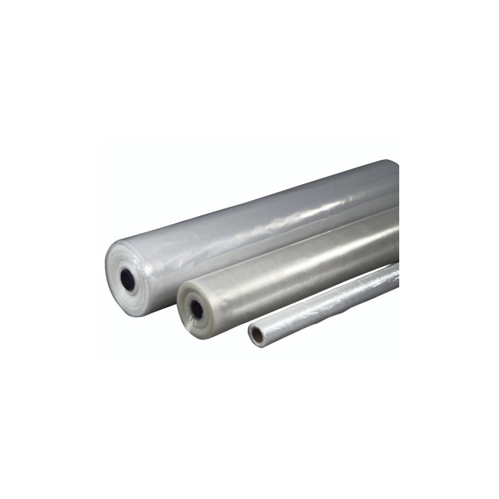 Produktbild för Vridbar plast PE klar 2x50 m x 0,20 mm, 18,4 kg, förpackad (...