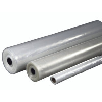 Produktbild för Vridbar plast PE klar 2x50 m x 0,20 mm, 18,4 kg, förpackad (...