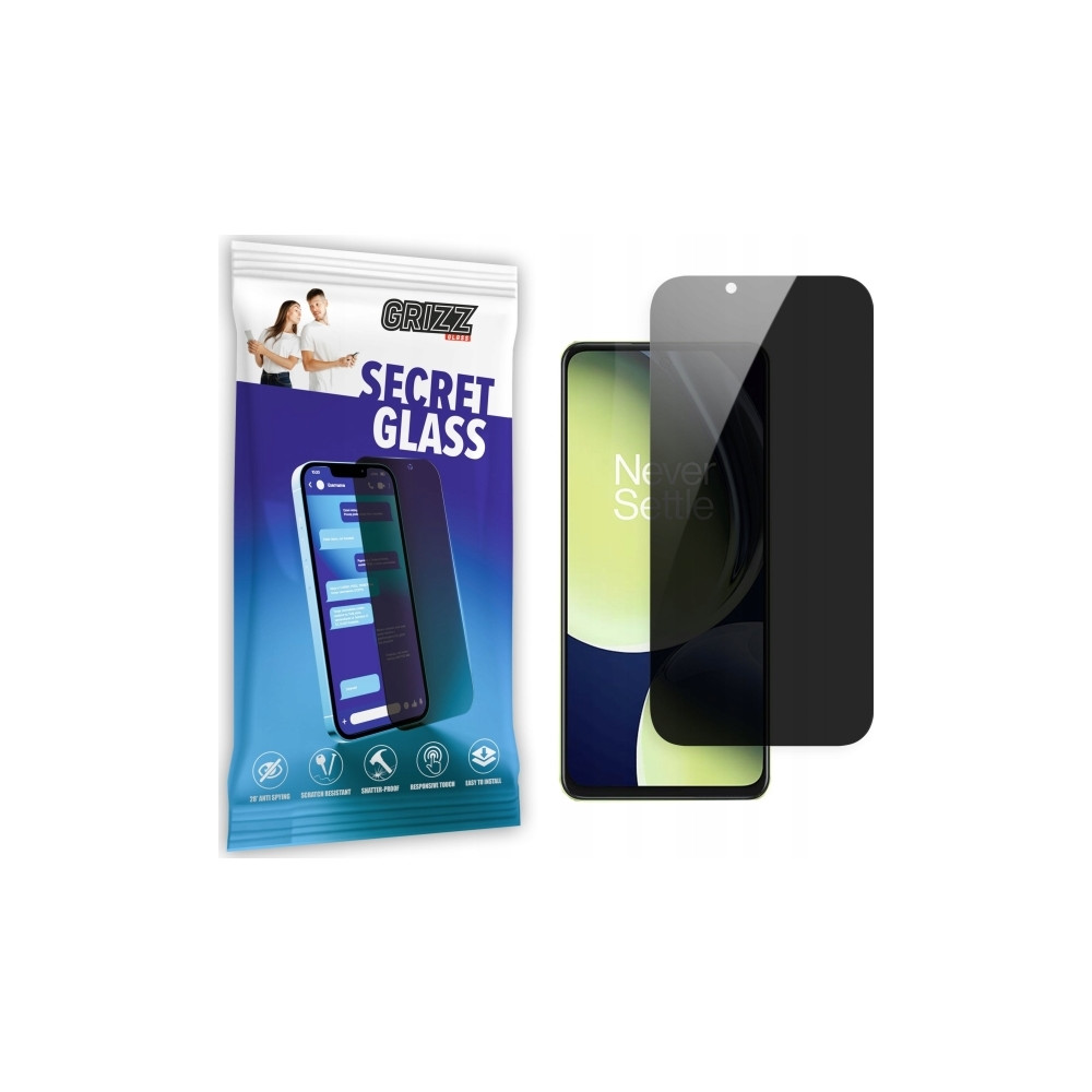 Produktbild för GrizzGlass sekretesskydd (SecretGlass) till OnePlus Nord CE...