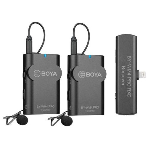 BOYA BOYA BY-WM4 PRO-K4 2.4G Wireless Microphone For Ios Devices...