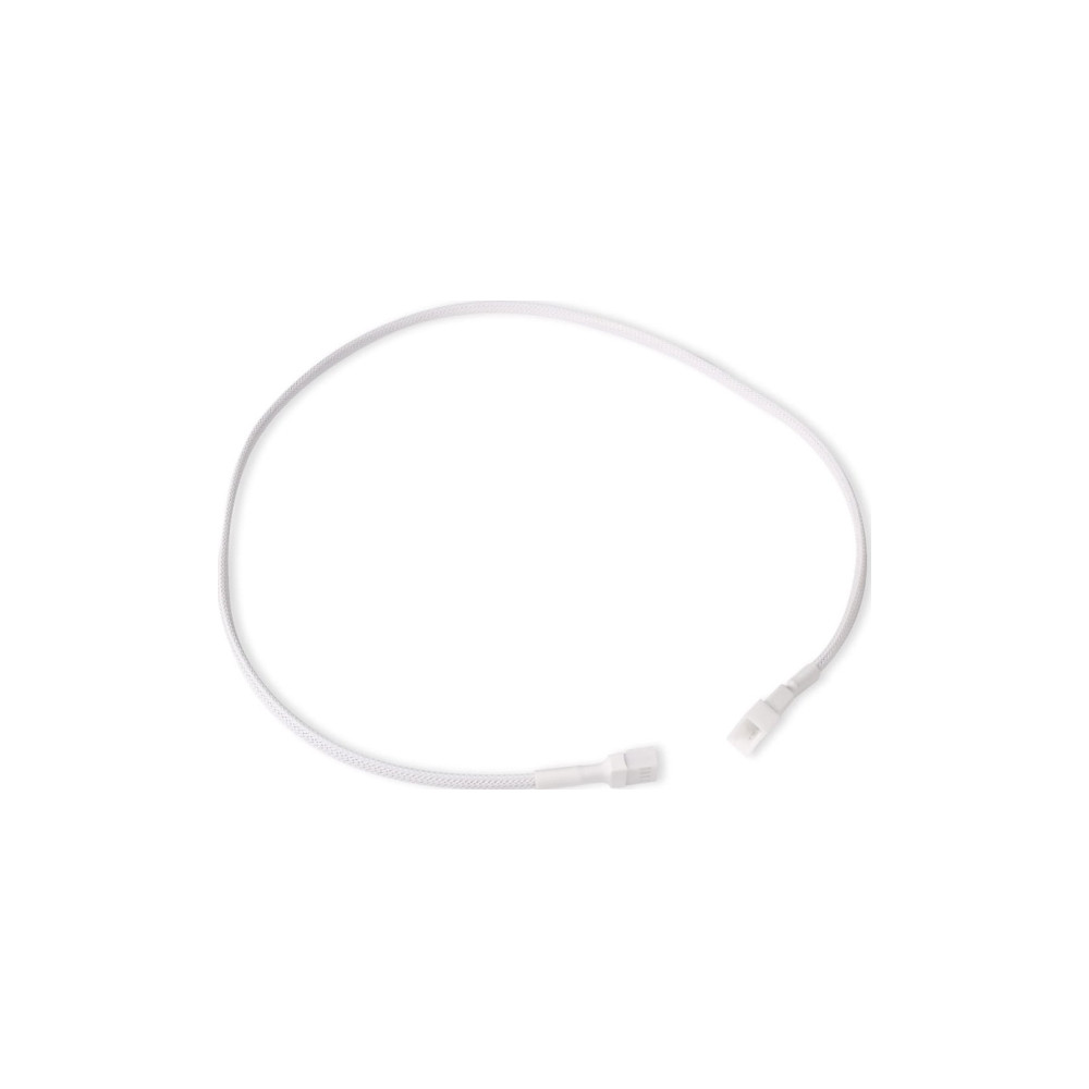 Produktbild för Alphacool 18721, Cable extension, Plast, Vit, 4-pin + 4-pin,...