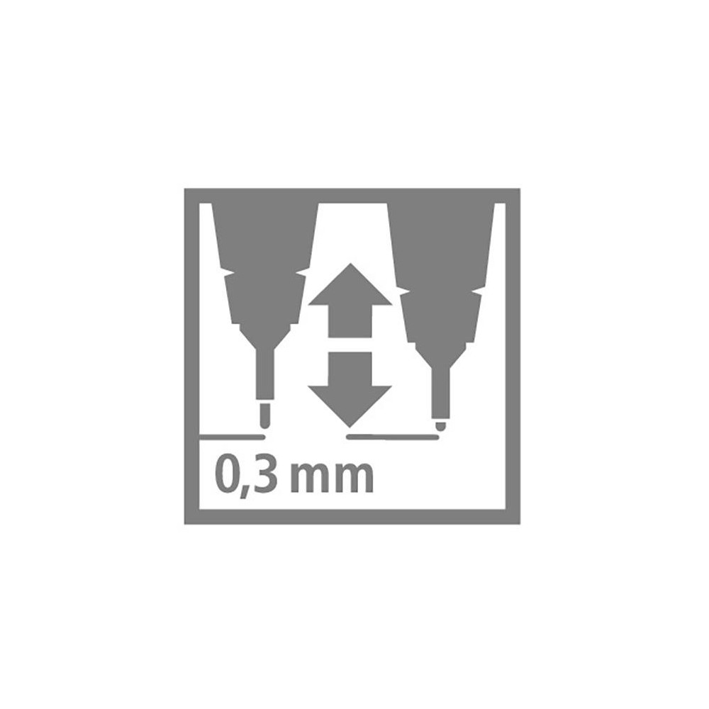 Produktbild för Fineliner Stabilo Sensor 189 rød 0,3 mm