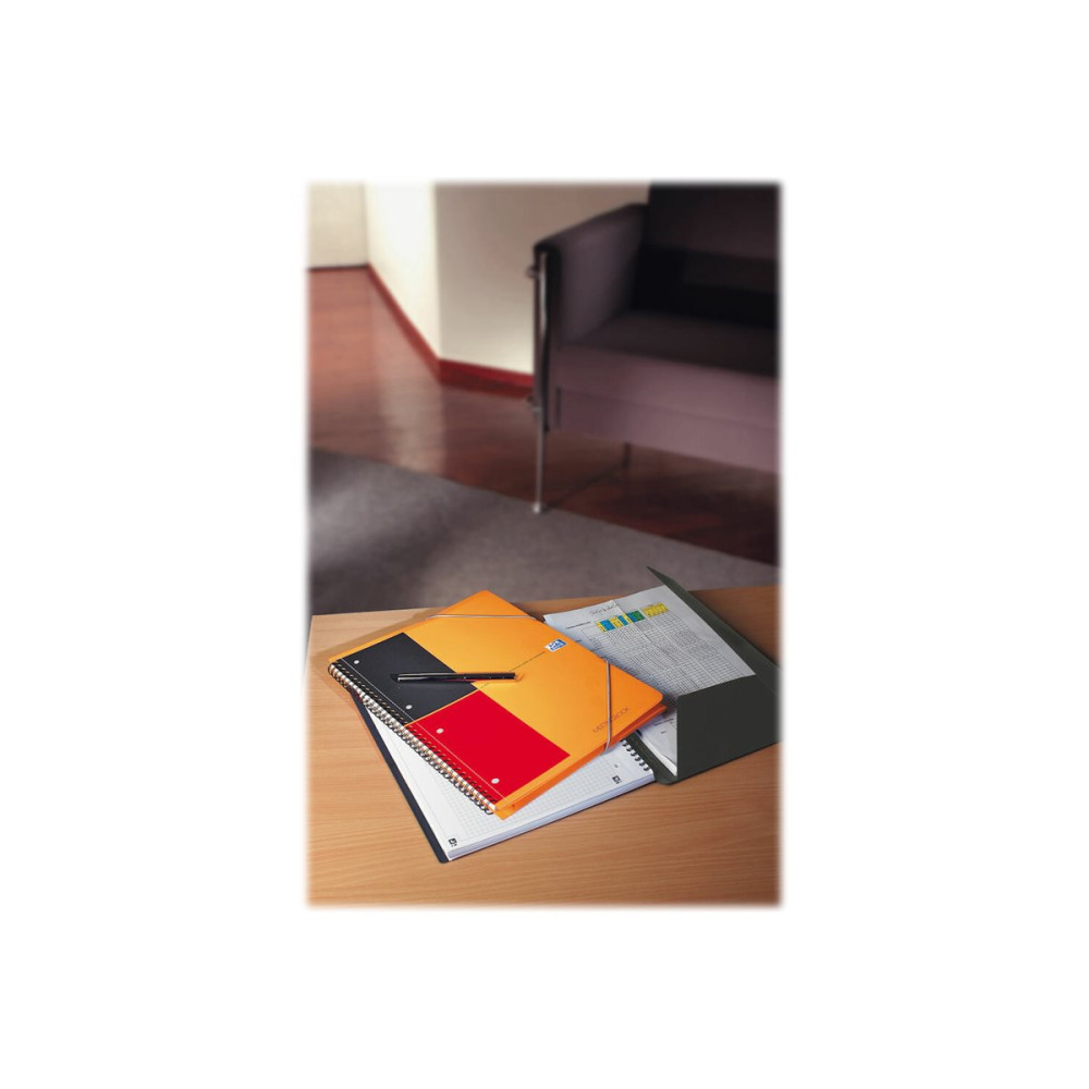 Produktbild för Oxford International Meetingbook A4+ - mötesblock - 240 x 310 mm - 80 ark