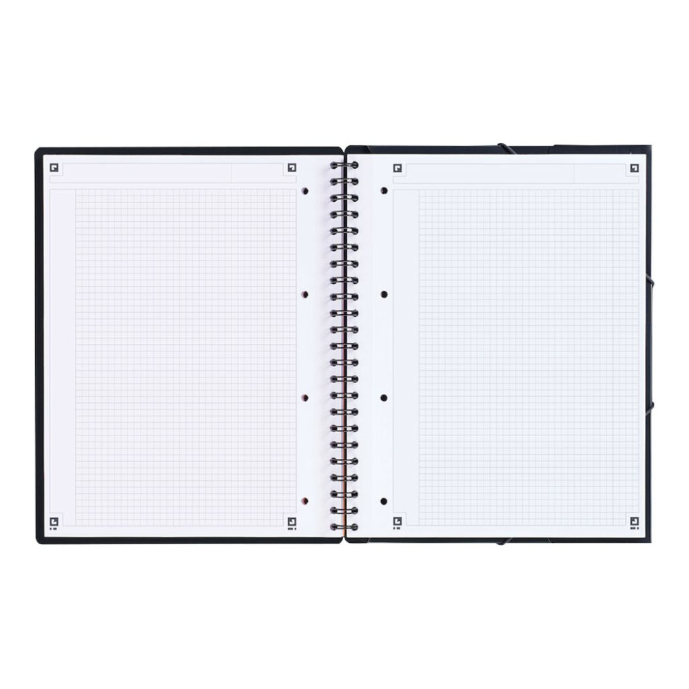 Produktbild för Oxford International Meetingbook A4+ - mötesblock - 240 x 310 mm - 80 ark