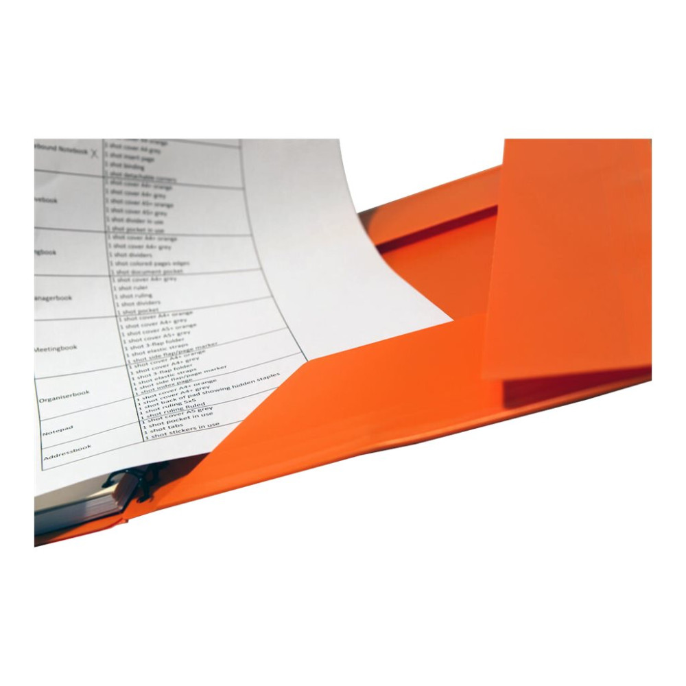 Produktbild för Oxford International Meetingbook A4+ - mötesblock - 240 x 310 mm - 80 ark