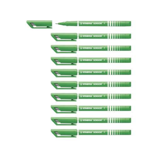 STABILO Fineliner Stabilo Sensor 189 grøn 0,3 mm