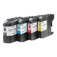 Produktbild för Brother LC227XL/225XL - 4-pack - svart, gul, cyan, magenta - original - bläckpatron