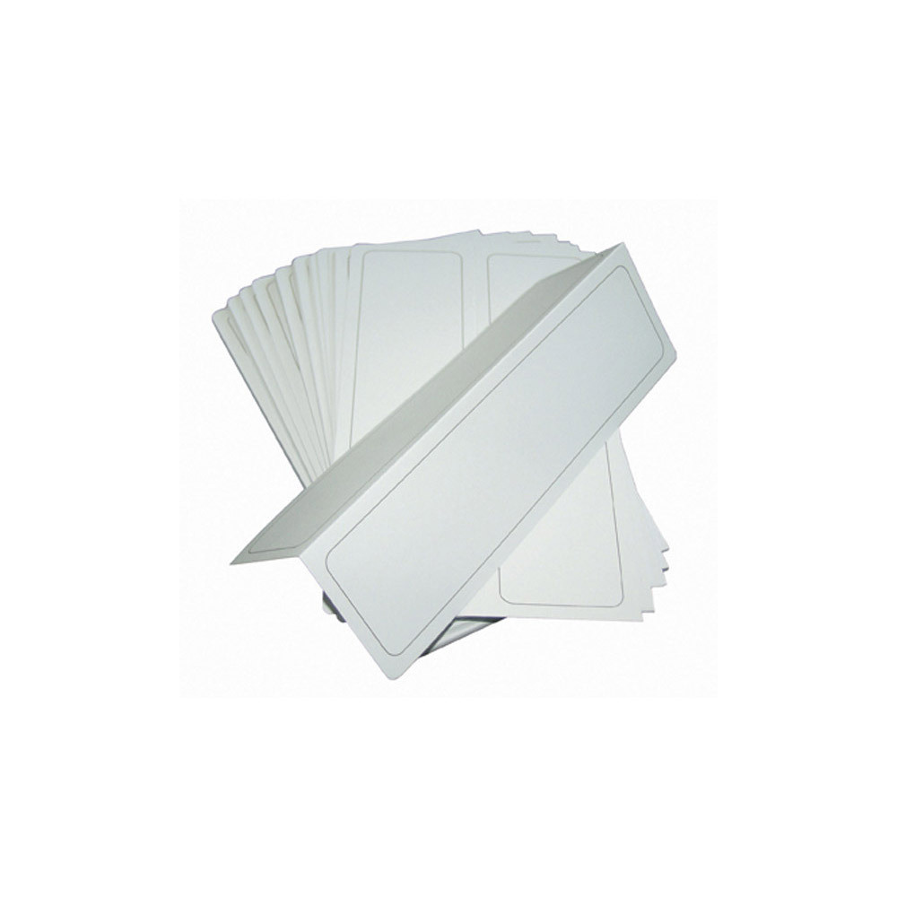 Produktbild för Bordsnamnskort, slitstarka, 6,1 x 21 cm, förpackning om 100...