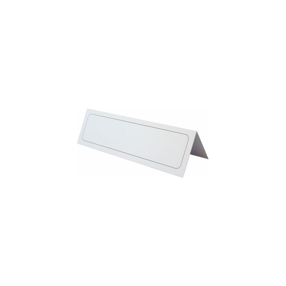 Produktbild för Bordsnamnskort, slitstarka, 6,1 x 21 cm, förpackning om 100...