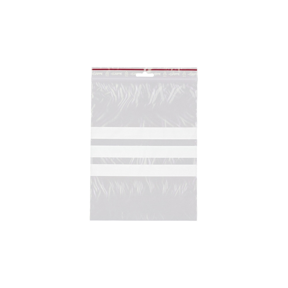 Produktbild för Lynlåspose Grippie 170x230mm T-75 m/skrivefelt
