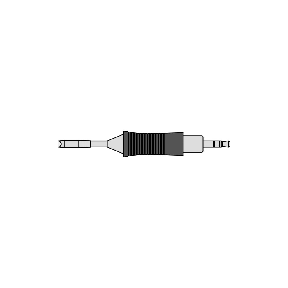 Produktbild för Weller RT 11, Lödspets, Weller, 40 W, 1 styck, 3,6 mm, 0,9 m...