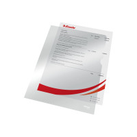 Produktbild för Esselte - L-formad mapp - för A4 - transparent (paket om 100)