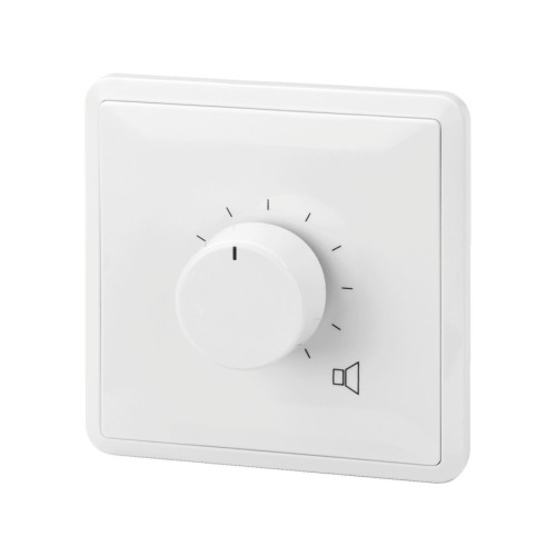 Monacor Monacor ATT-306PEU, Vridbart volymreglage, Vit, 6 W, 80 x 67...