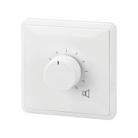 Produktbild för Monacor ATT-306PEU, Vridbart volymreglage, Vit, 6 W, 80 x 67...