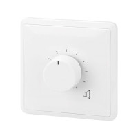 Produktbild för Monacor ATT-306PEU, Vridbart volymreglage, Vit, 6 W, 80 x 67...