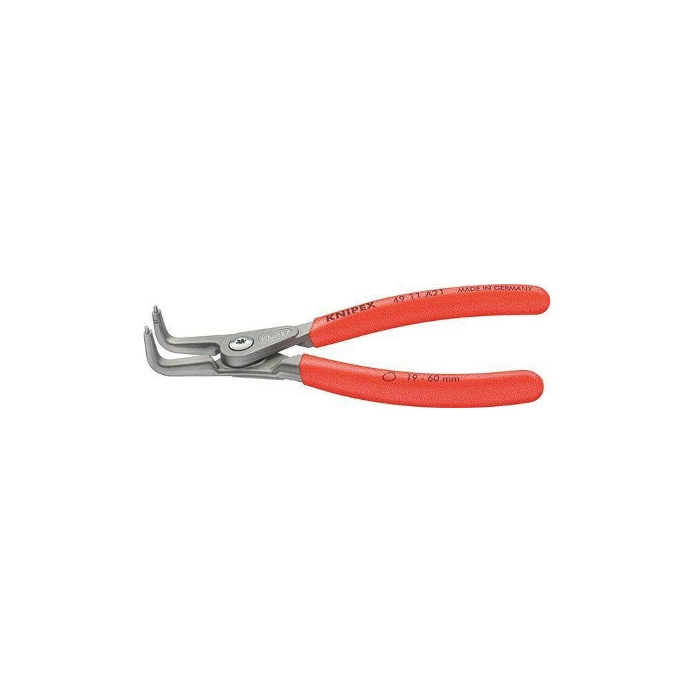 Produktbild för Knipex 49 21 A01, Låsringstång, Kromvanadinstål, Plast, Röd,...