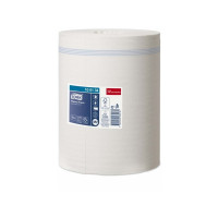 Produktbild för Tork Advanced Wiper 415 - rengöringshandduk - orörda fuktköttsfiber, papper - vit - paket med 6
