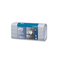 Produktbild för Tork Advanced Wiper 440 - rengöringsdukar - orörda fuktköttsfiber - blå - paket med 100