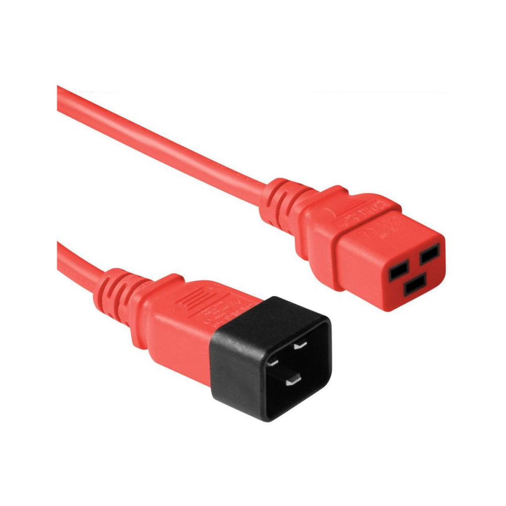 Produktbild för MicroConnect - strömkabel - IEC 60320 C20 till IEC 60320 C19 - 1.8 m