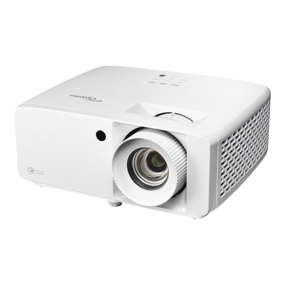 Produktbild för Optoma UHZ66 - DLP-projektor - bärbar - 3D - LAN - vit