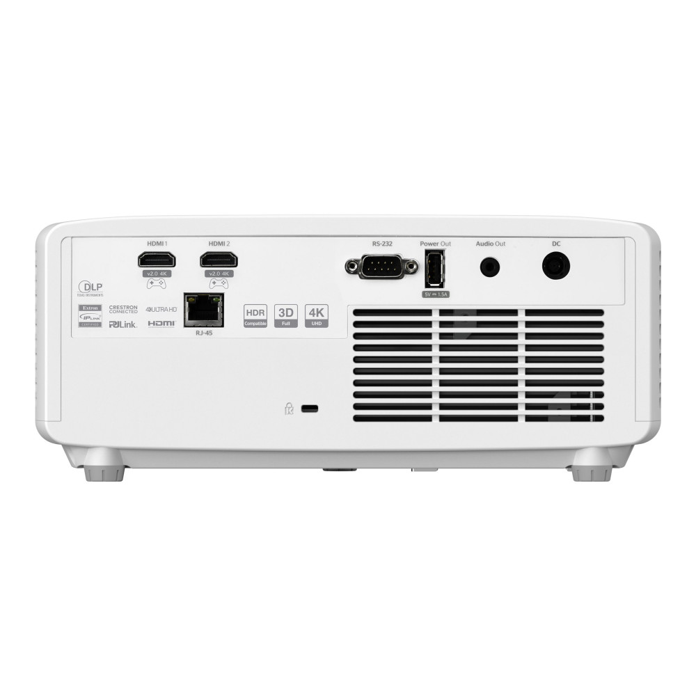 Produktbild för Optoma UHZ66 - DLP-projektor - bärbar - 3D - LAN - vit