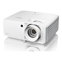 Produktbild för Optoma UHZ66 - DLP-projektor - bärbar - 3D - LAN - vit