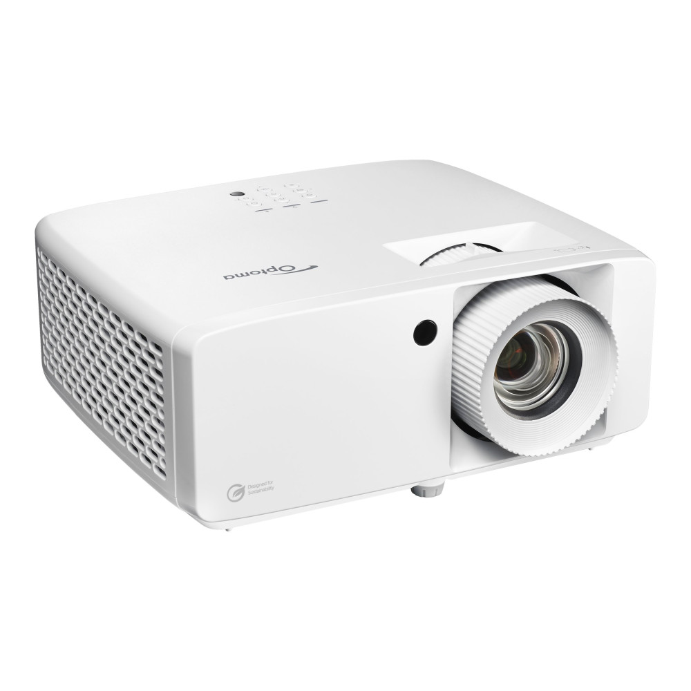 Produktbild för Optoma UHZ66 - DLP-projektor - bärbar - 3D - LAN - vit