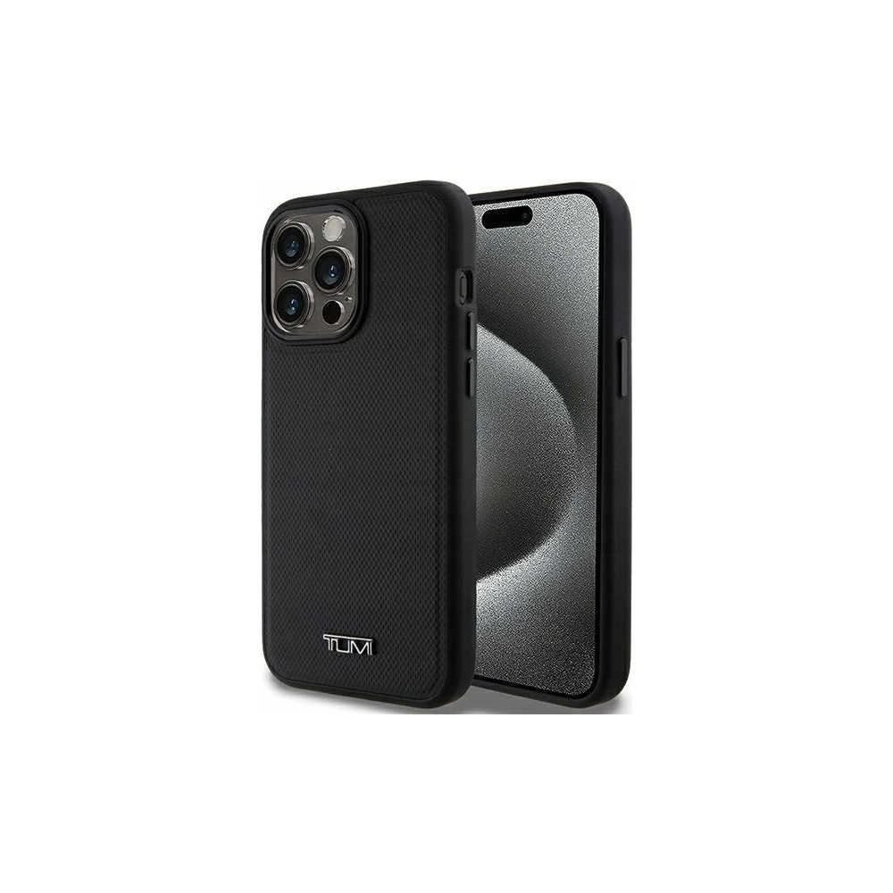 Produktbild för Tumi TUHMP15XRBAK iPhone 15 Pro Max 6,7" hårdskal i läder Ba...
