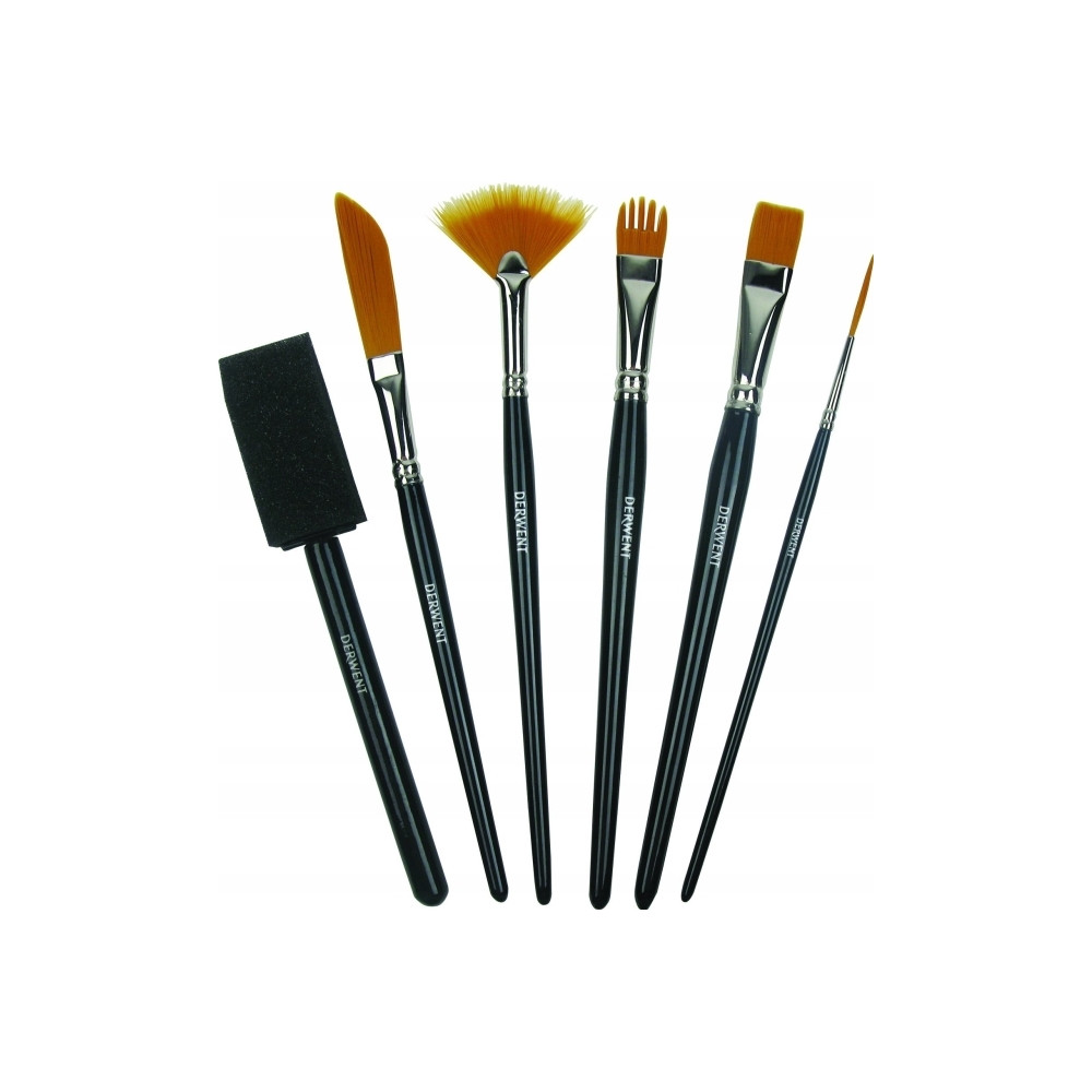 Produktbild för Derwent Techniques Brushes
