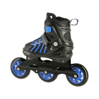 Produktbild för Nils Extreme NA18812A speedrullskridskor blå justerbara stl....