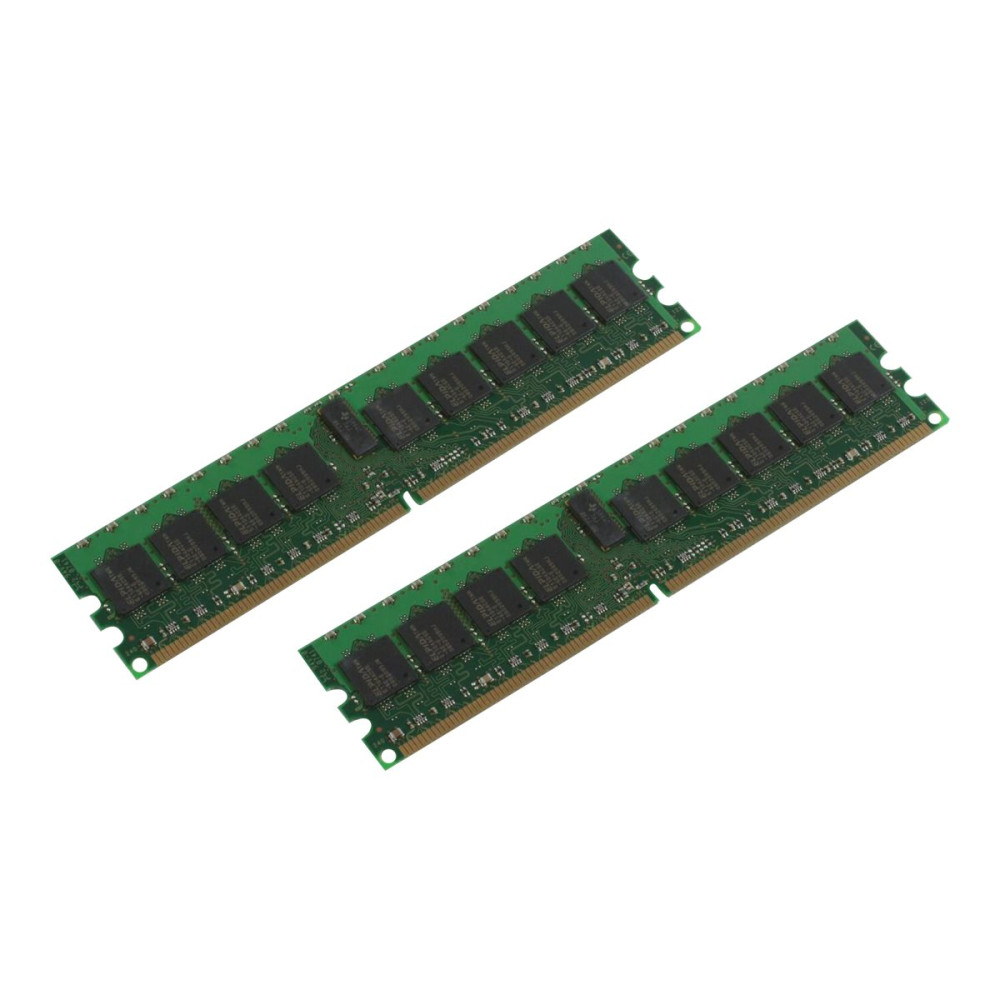 Produktbild för CoreParts - DDR2 - sats - 4 GB: 2 x 2 GB - DIMM 240-pin - 400 MHz / PC2-3200 - registrerad