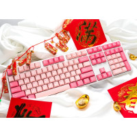 Produktbild för Ducky One 3 Gossamer Pink, Fullstor (100 %), Kabel, USB, Mek...