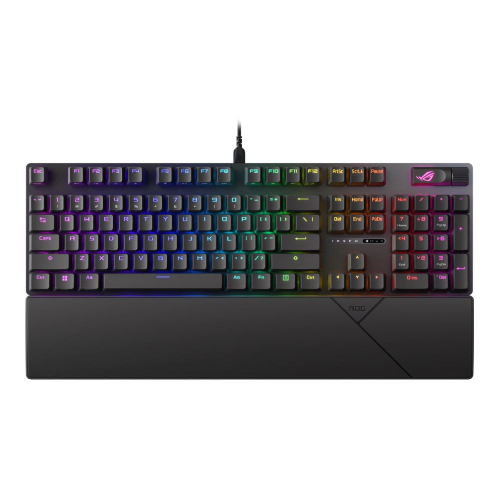 Produktbild för ASUS ROG Strix Scope II NX - tangentbord - 100% full size - svart Inmatningsenhet