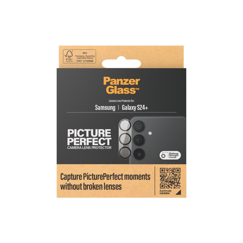 Produktbild för PanzerGlass PicturePerfect - linsskydd för mobiltelefon