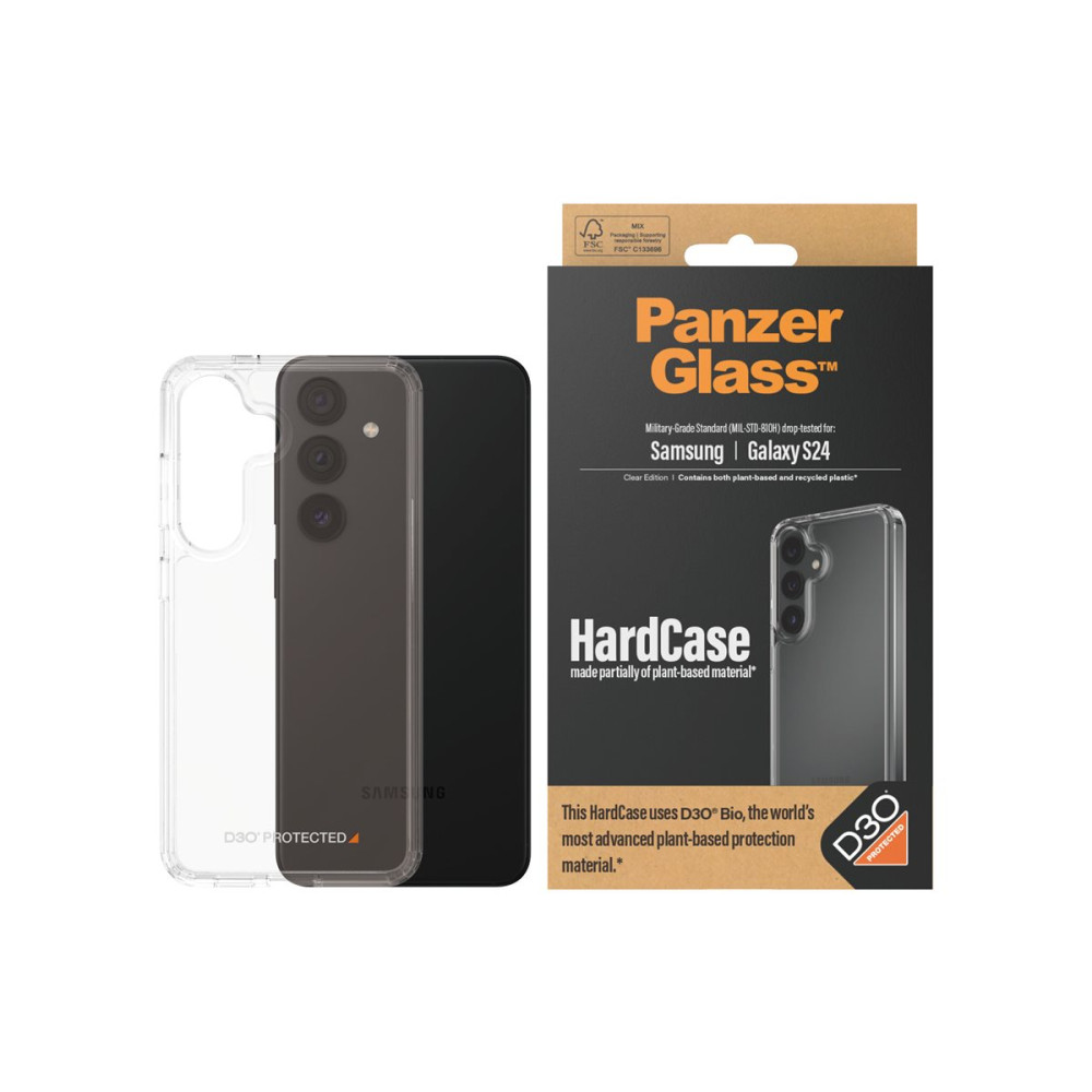 Produktbild för PanzerGlass HardCase Clear Edition - baksidesskydd för mobiltelefon
