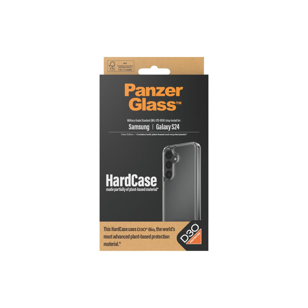 Produktbild för PanzerGlass HardCase Clear Edition - baksidesskydd för mobiltelefon