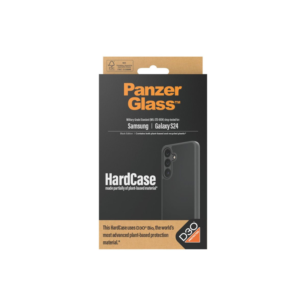 Produktbild för PanzerGlass HardCase Black Edition - baksidesskydd för mobiltelefon