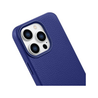 Produktbild för iCarer Litchi Premium läderfodral iPhone 14 Pro magnetiskt m...